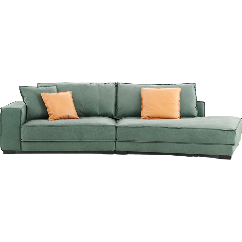 Living Room Modern Genuine Leather Sofa