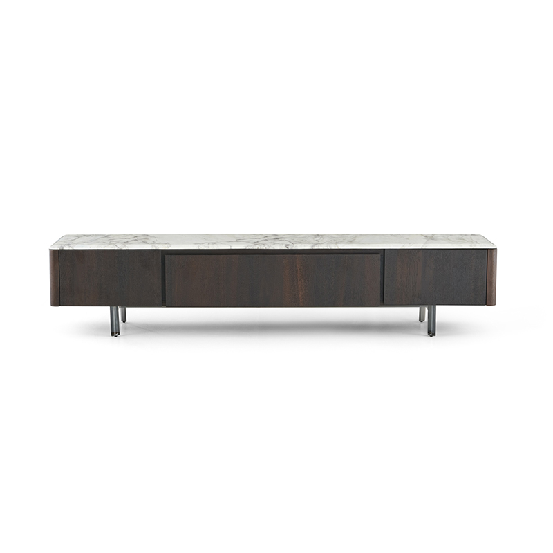 Luxury Modern Rectangle TV Stand with Drawers